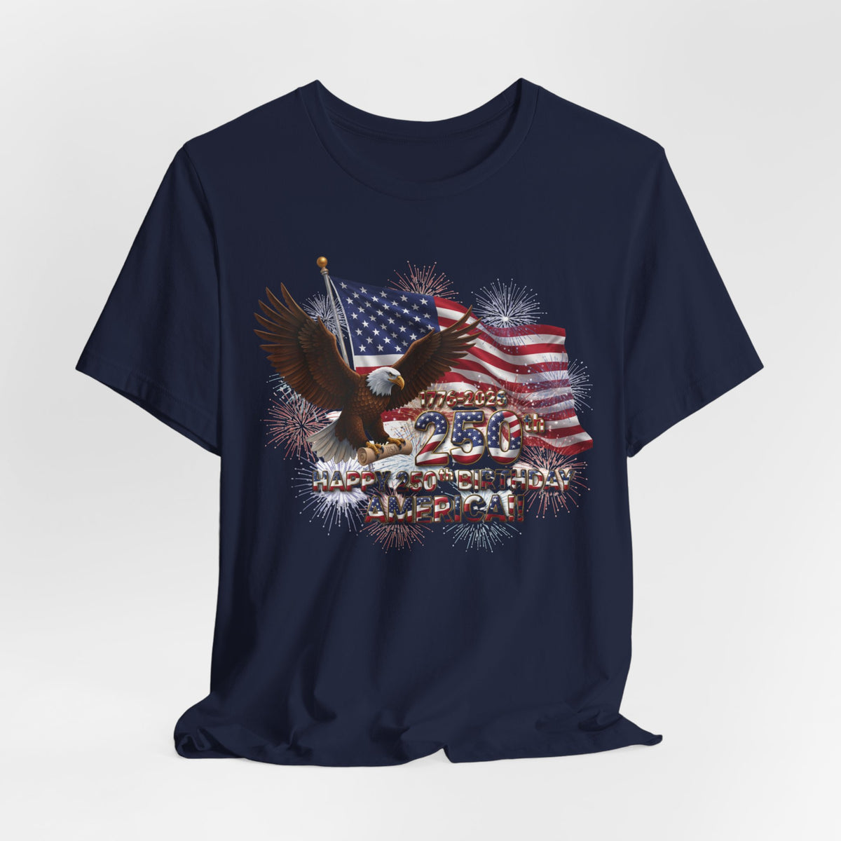American Eagle Flag T-Shirt | Home of the Brave 250th Anniversary Tee