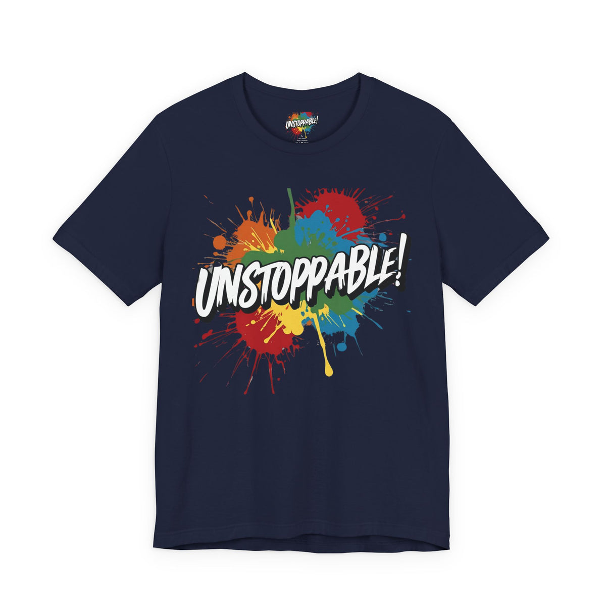 Unstoppable Vintage Retro T-Shirt - Motivational Graphic Tee - Unisex Casual Shirt
