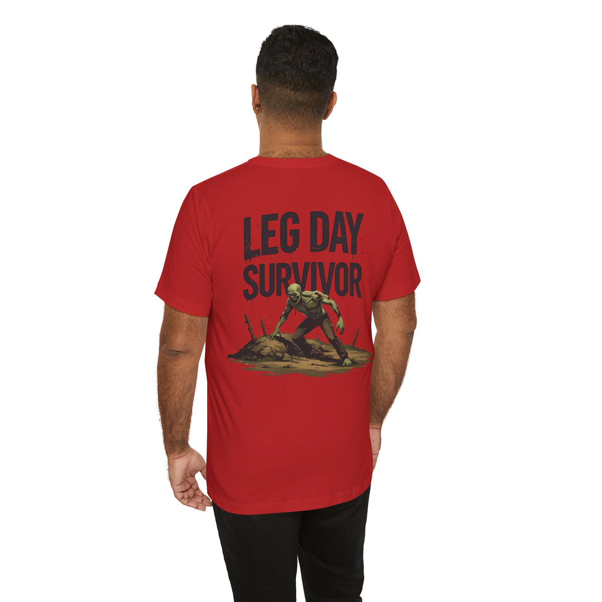 Leg Day Survivor Tee - Fitness Shirt - Workout Apparel - Gym Gift - Unisex Graphic Tee - Funny T-shirt
