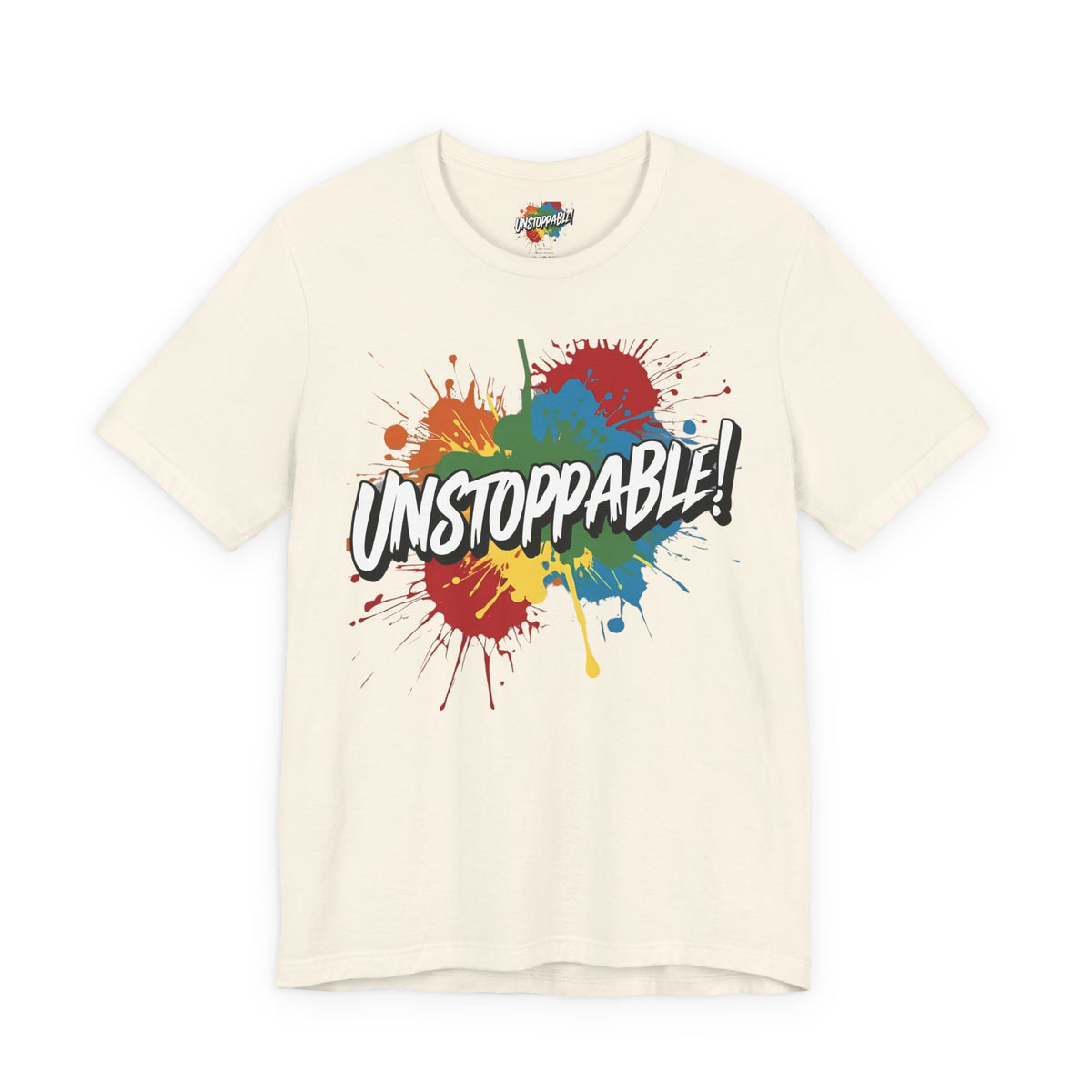 Unstoppable Vintage Retro T-Shirt - Motivational Graphic Tee - Unisex Casual Shirt