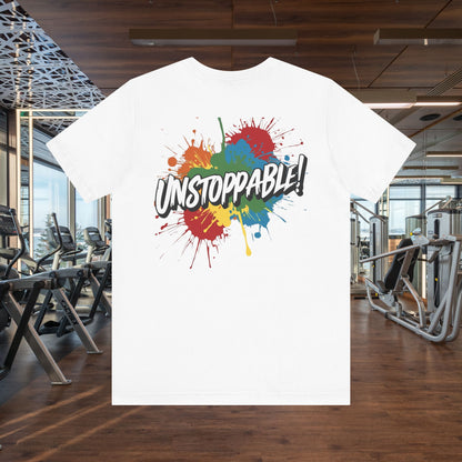 Unstoppable Vintage Retro T-Shirt - Motivational Graphic Tee - Unisex Casual Shirt