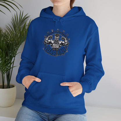 Muscles Loading Please Wait - Motivational Fitness Hoodie - Gym Sweatshirt - Unisex S-5XL