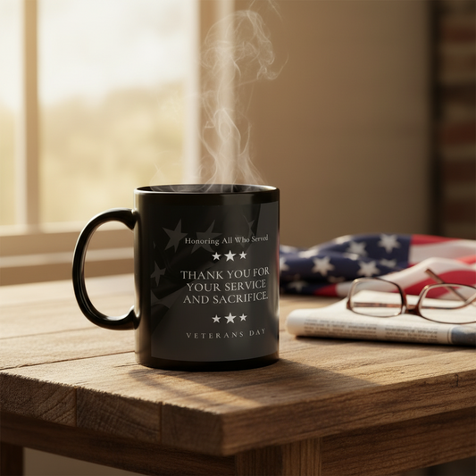 Veterans Day Memorial Mug (11oz/15oz)