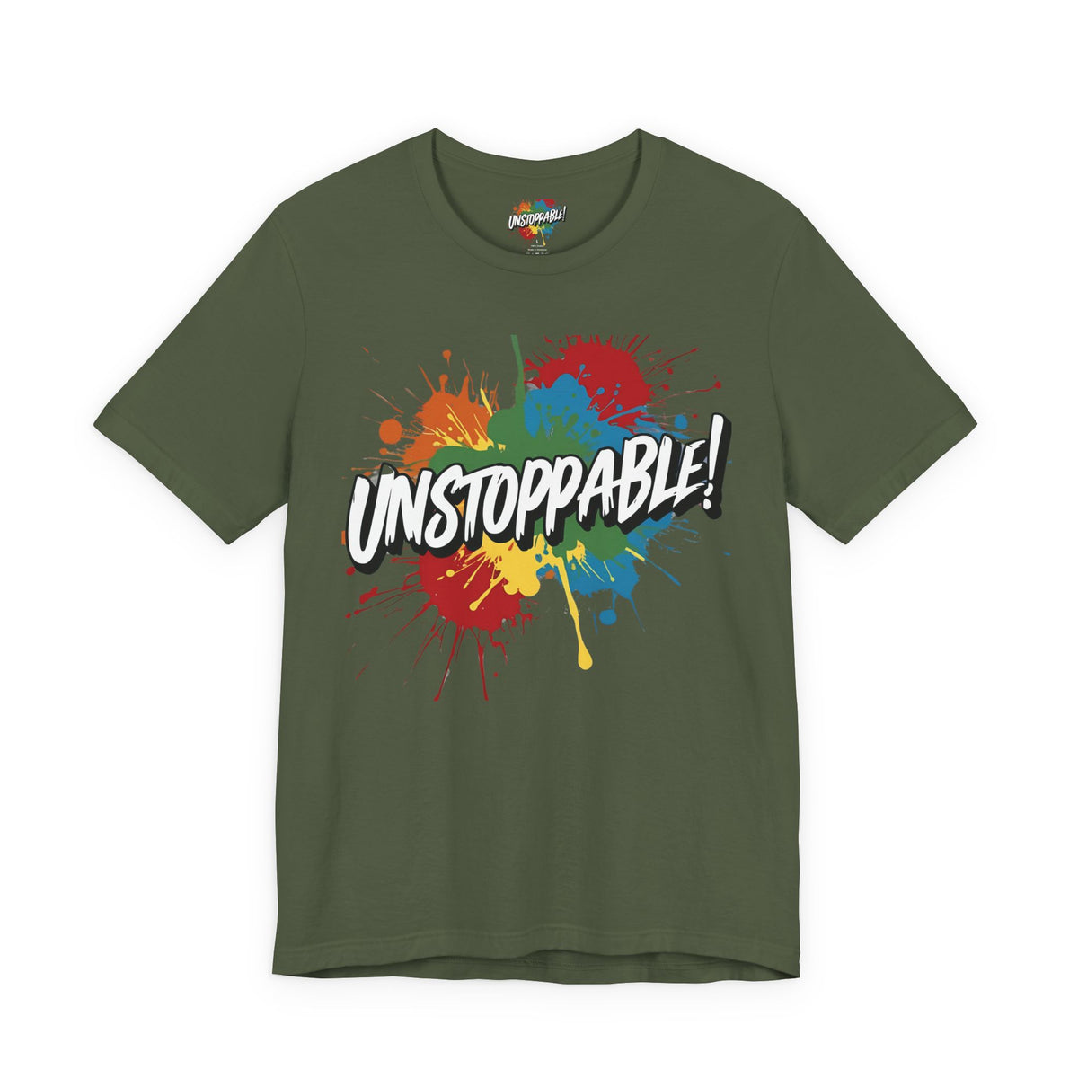 Unstoppable Vintage Retro T-Shirt - Motivational Graphic Tee - Unisex Casual Shirt