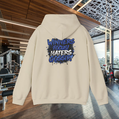 Winners Focus Haters Gossip  - Hooded Sweatshirt - S - 5XL - Multiple Colors - Fitness
