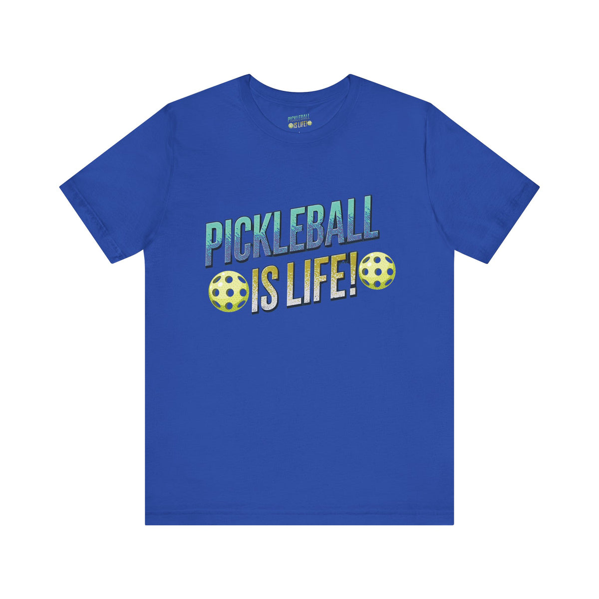 Pickleball Is Life T-Shirt - Funny Pickleball Tee - Unisex Court Sports Shirt