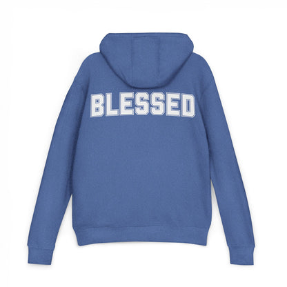 Blessed Hoodie - Cozy French Terry Pullover - Faith Graphic Sweatshirt - Unisex S-5XL