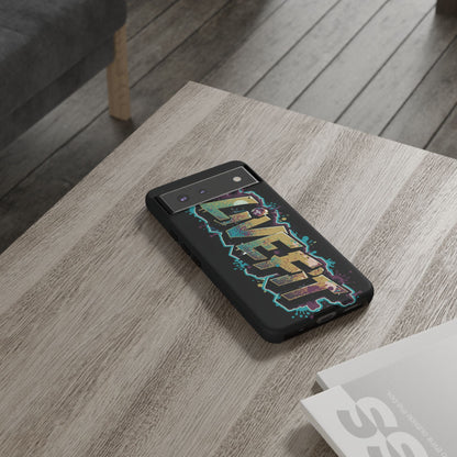Stylish - Live Fit - Tough Phone Cases - Smartphone Protection - Multiple Sizes - Holiday Gift - Birthday Gift - Fitness