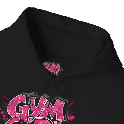 Stylish Gym Girl Print Hoodie - Women's Fitness Sweatshirt - Athletic Pullover - S-5XL