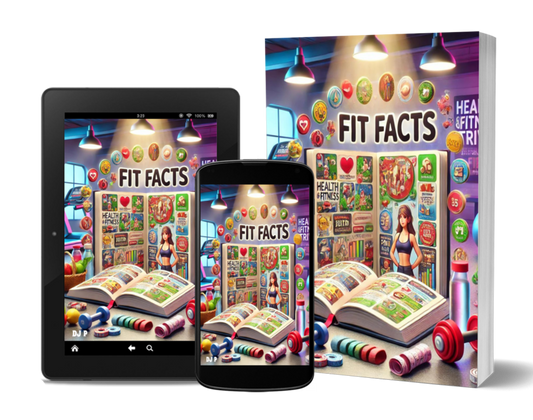 Fit Facts - Health and Fitness Trivia eBook - Digital Download - Wellness Exercise Nutrition Quiz Book