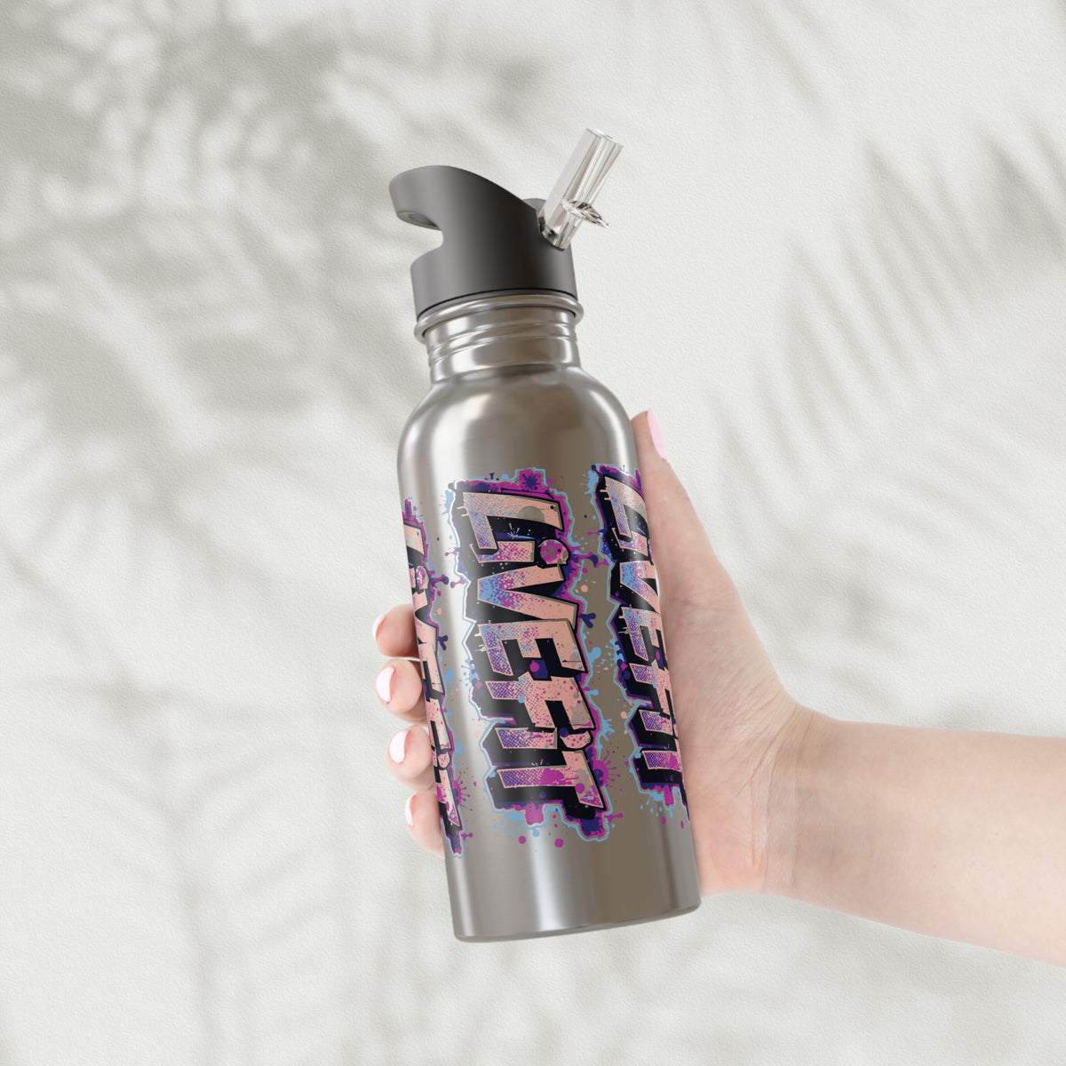 Live Fit Stainless Steel Water Bottle (20oz)