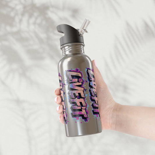 Live Fit Stainless Steel Water Bottle (20oz)