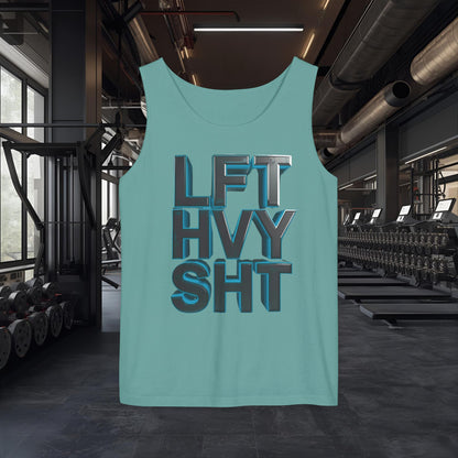 Lift Heavy Shit - LFT HVY SHT - Tank Top - Gym Workout Fitness Tank - Unisex XS-2XL