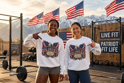 Relentless Eagle Definition Crewneck Sweatshirt - Patriot Fit Life