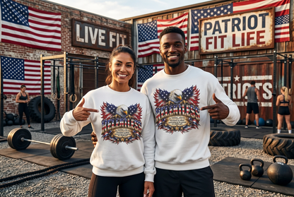 Relentless Eagle Definition Crewneck Sweatshirt - Patriot Fit Life