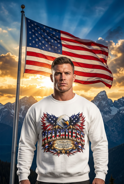 Relentless Eagle Definition Crewneck Sweatshirt - Patriot Fit Life