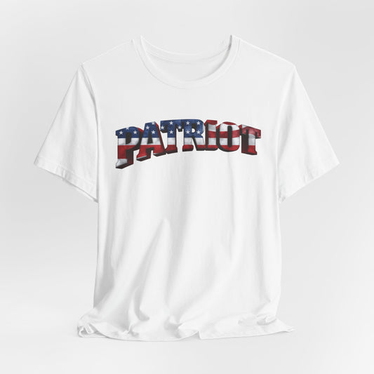 PATRIOT T-Shirt | American Flag 3D Stars & Stripes Graphic Tee