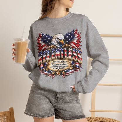 Relentless Eagle Definition Crewneck Sweatshirt - Patriot Fit Life