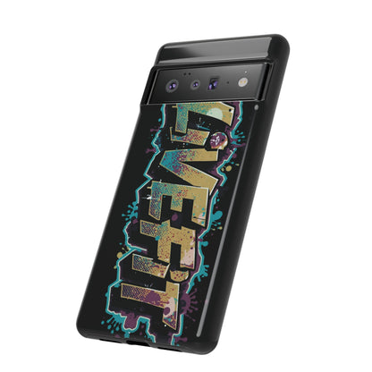 Stylish - Live Fit - Tough Phone Cases - Smartphone Protection - Multiple Sizes - Holiday Gift - Birthday Gift - Fitness