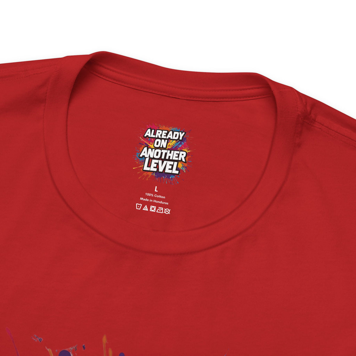 Already on Another Level - Colorful Motivational T-Shirt - Fitness Gym Tee - XS-4XL