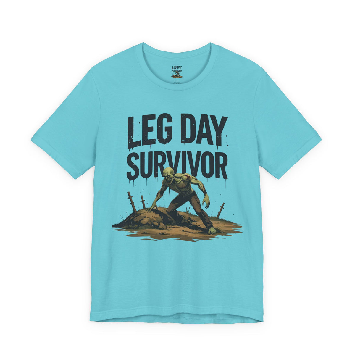 Leg Day Survivor Tee - Fitness Shirt - Workout Apparel - Gym Gift - Unisex Graphic Tee - Funny T-shirt