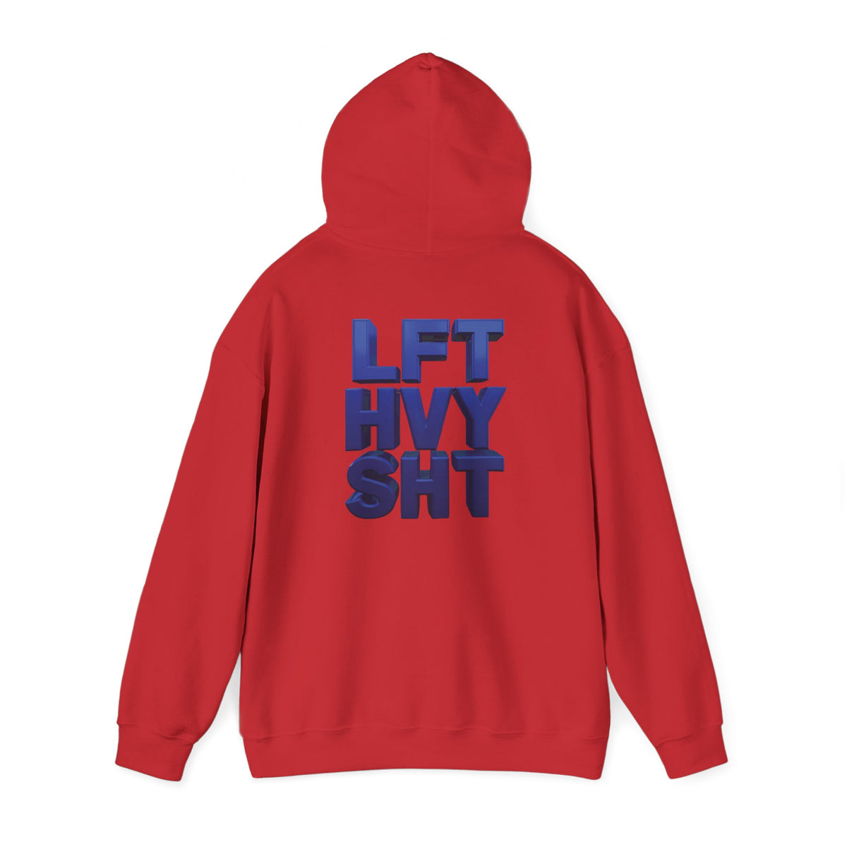 Lift Heavy Shit - LFT HVY SHT - Gym Hoodie - Bold Fitness Pullover - Unisex S-5XL