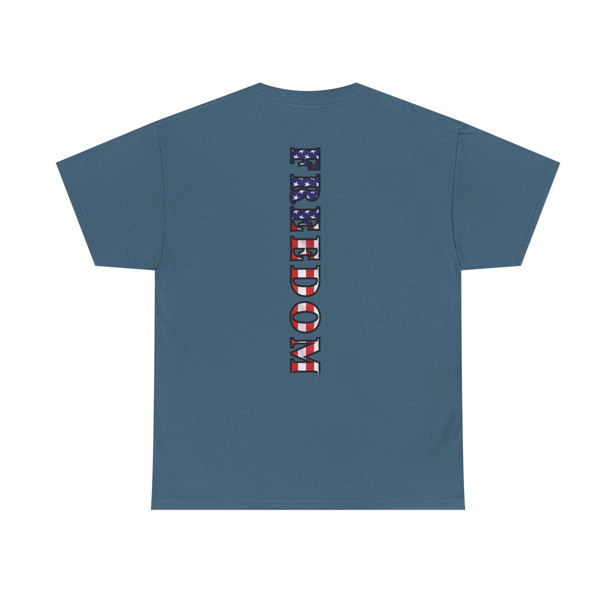 Freedom Patriotic T-Shirt - Red White Blue - American Flag Tee - Unisex S-5XL