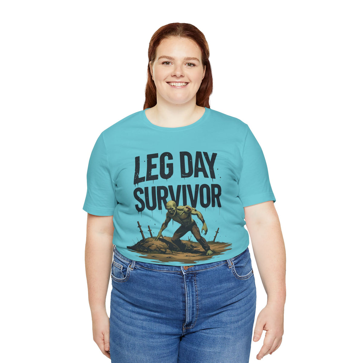 Leg Day Survivor Tee - Fitness Shirt - Workout Apparel - Gym Gift - Unisex Graphic Tee - Funny T-shirt