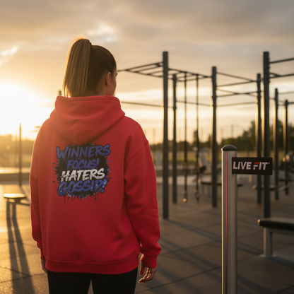 Winners Focus Haters Gossip  - Hooded Sweatshirt - S - 5XL - Multiple Colors - Fitness