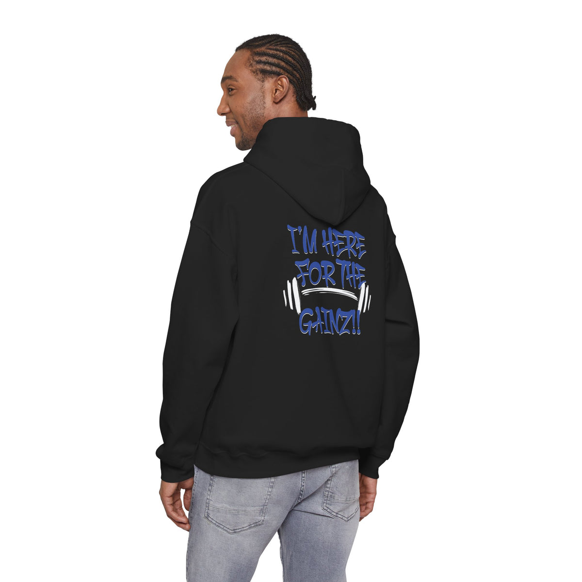 I'm Here For The Gainz! Gym Hoodie - Unisex Fitness Sweatshirt - Workout Hoodie - S-5XL