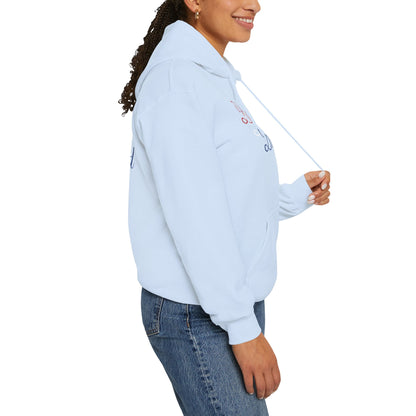 Blessed Hoodie - Patriotic Red White Blue - Unisex Pullover - Front & Back Print - S-5XL