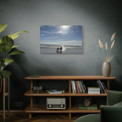 Beach Day Canvas Wall Art - Coastal Home Decor - Ocean Landscape - Serene Beach Print - 16 Sizes Available