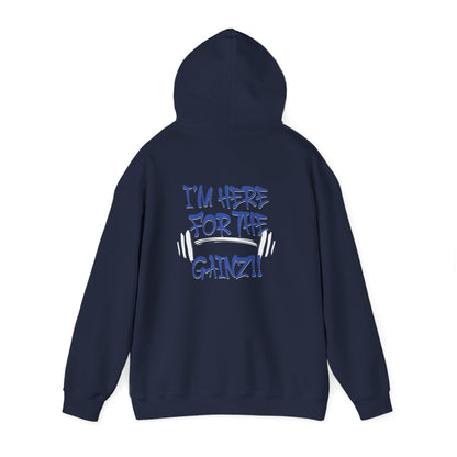 I'm Here For The Gainz! Gym Hoodie - Unisex Fitness Sweatshirt - Workout Hoodie - S-5XL