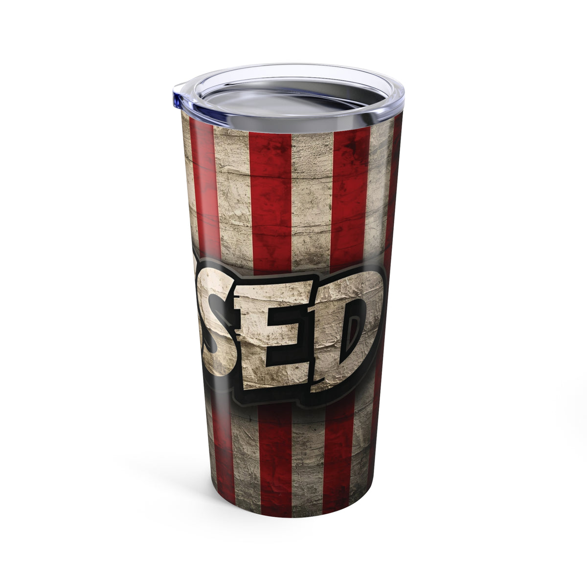 Blessed Tumbler - Red White & Blue American Flag Design - 20oz Patriotic Gift