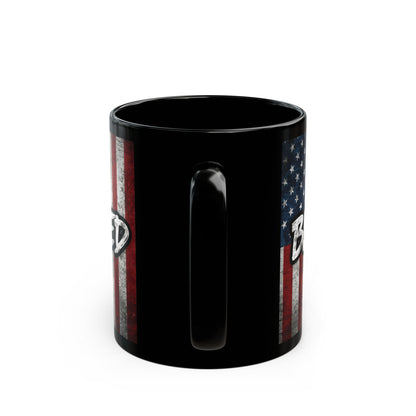 Blessed Mug - Vintage American Flag Design - Patriotic Gift - 11oz/15oz