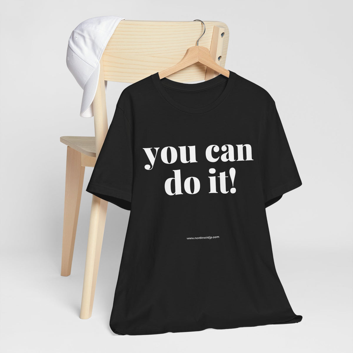 You Can Do It! Motivational T-Shirt - Inspirational Fitness Tee - Unisex XS-4XL