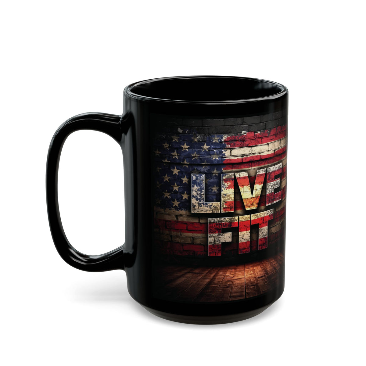 LIVE FIT Patriotic Mug (11oz/15oz)