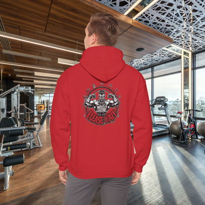 Muscles Loading Please Wait - Motivational Fitness Hoodie - Gym Sweatshirt - Unisex S-5XL