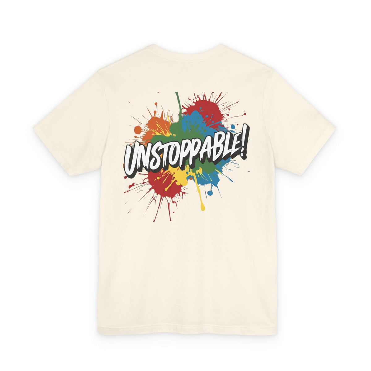 Unstoppable Vintage Retro T-Shirt - Motivational Graphic Tee - Unisex Casual Shirt