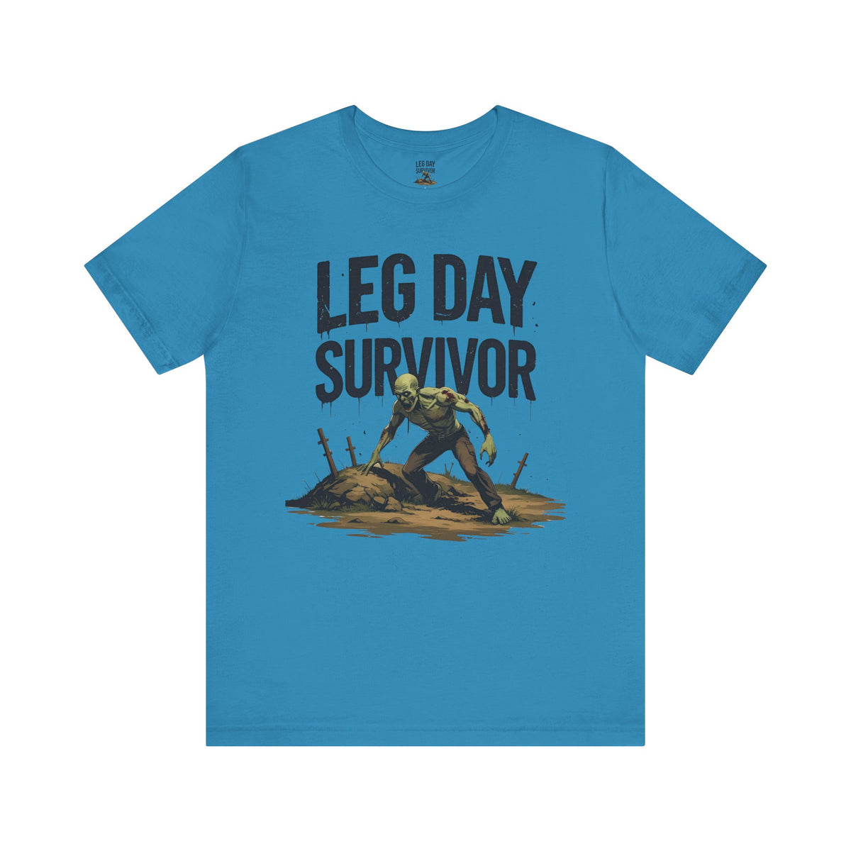 Leg Day Survivor Tee - Fitness Shirt - Workout Apparel - Gym Gift - Unisex Graphic Tee - Funny T-shirt