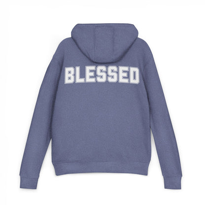 Blessed Hoodie - Cozy French Terry Pullover - Faith Graphic Sweatshirt - Unisex S-5XL