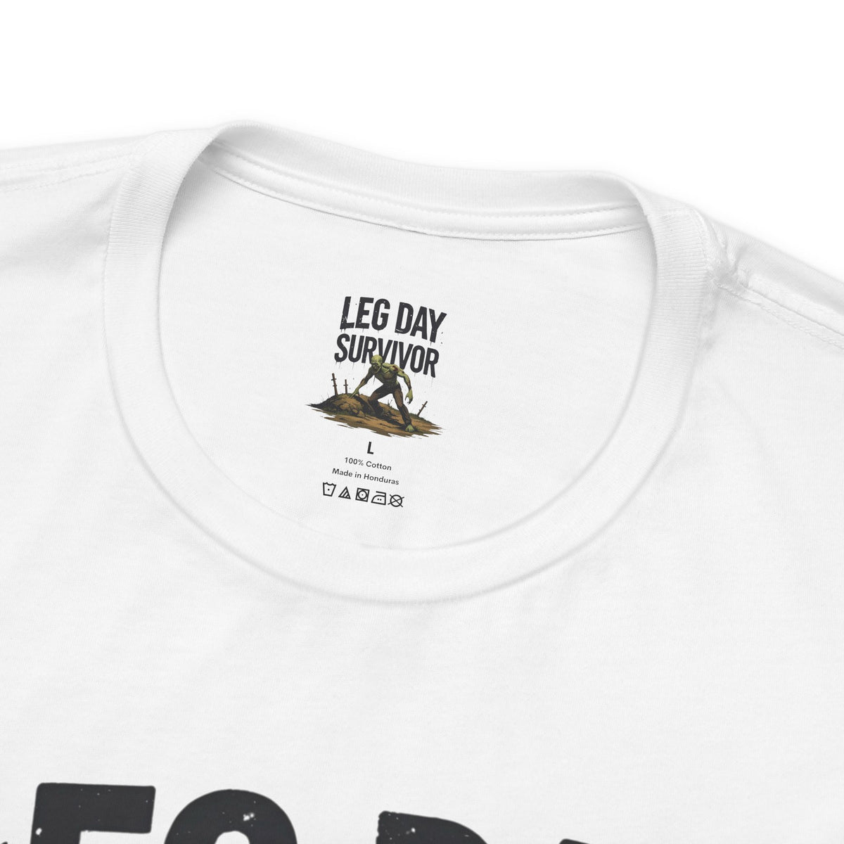 Leg Day Survivor Tee - Fitness Shirt - Workout Apparel - Gym Gift - Unisex Graphic Tee - Funny T-shirt