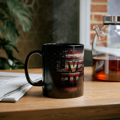 LIVE FIT Patriotic Mug (11oz/15oz)