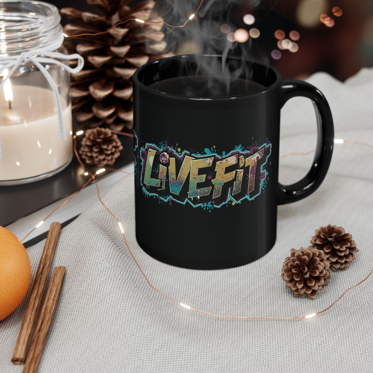 Live Fit Motivational Mug (11oz/15oz)