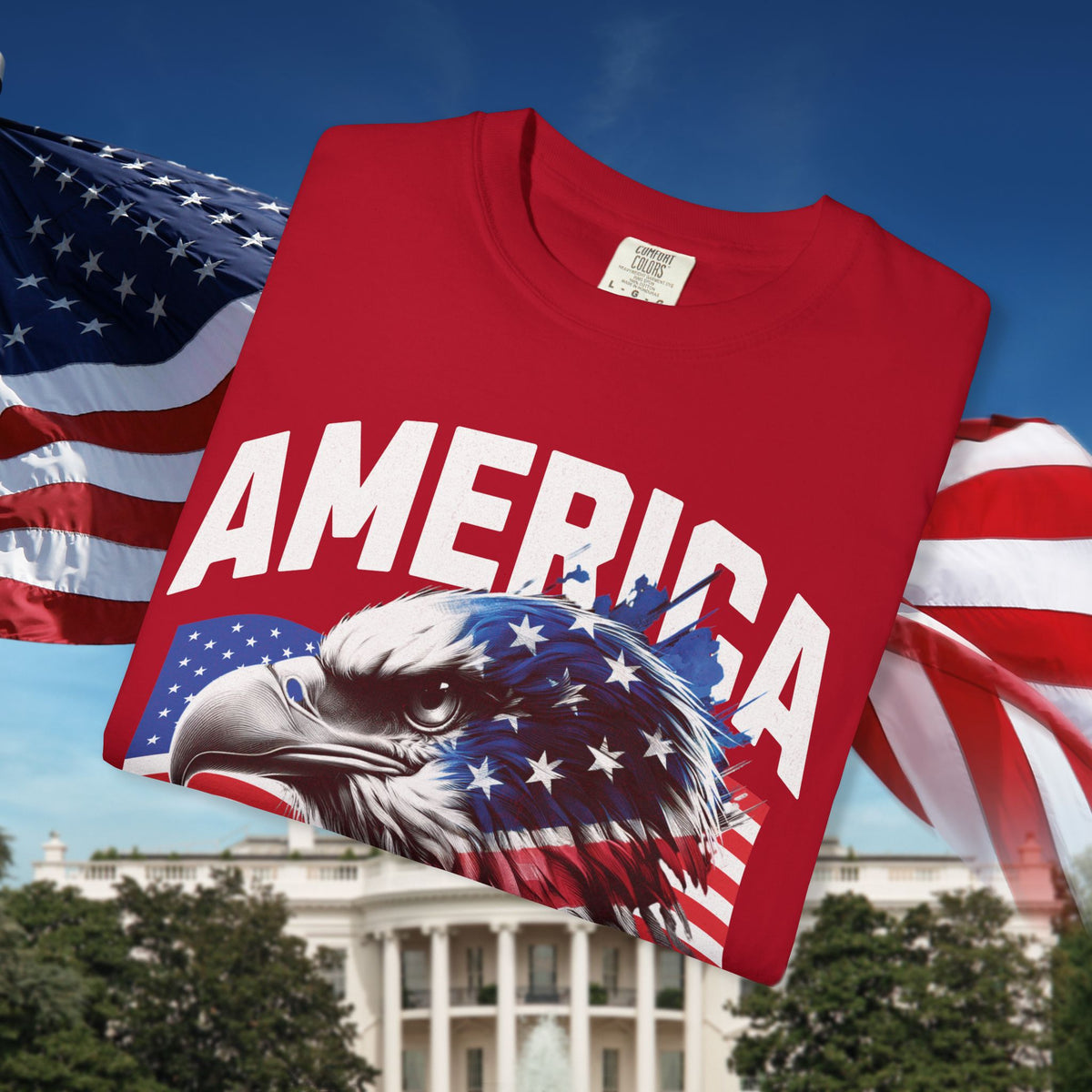Independence Day 4th of July T-Shirt - Patriotic Graphic Tee - Unisex S-4XL