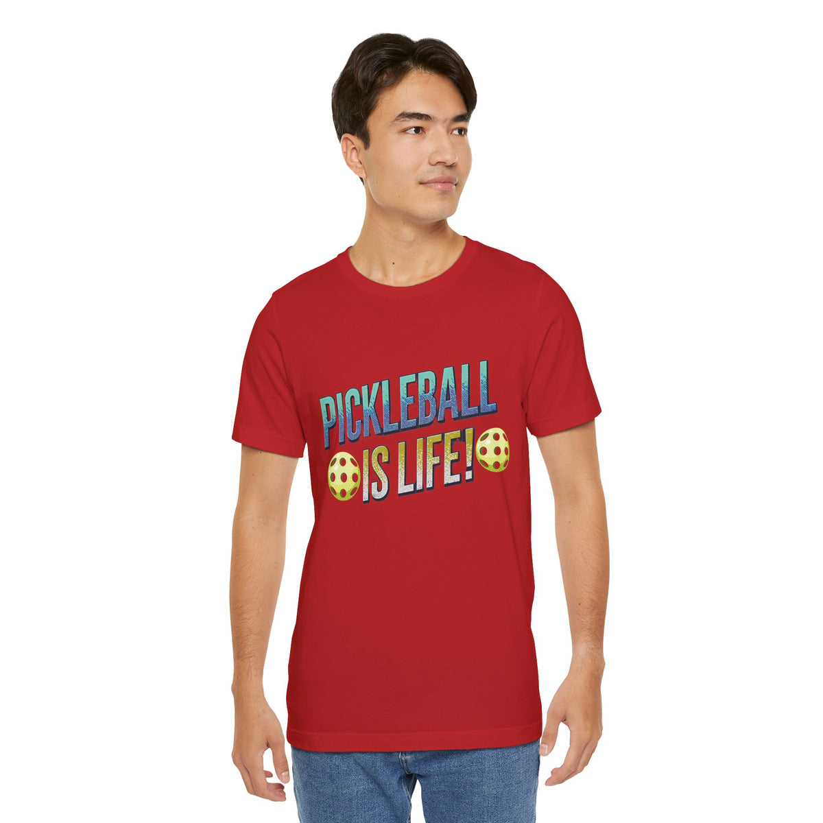 Pickleball Is Life T-Shirt - Funny Pickleball Tee - Unisex Court Sports Shirt