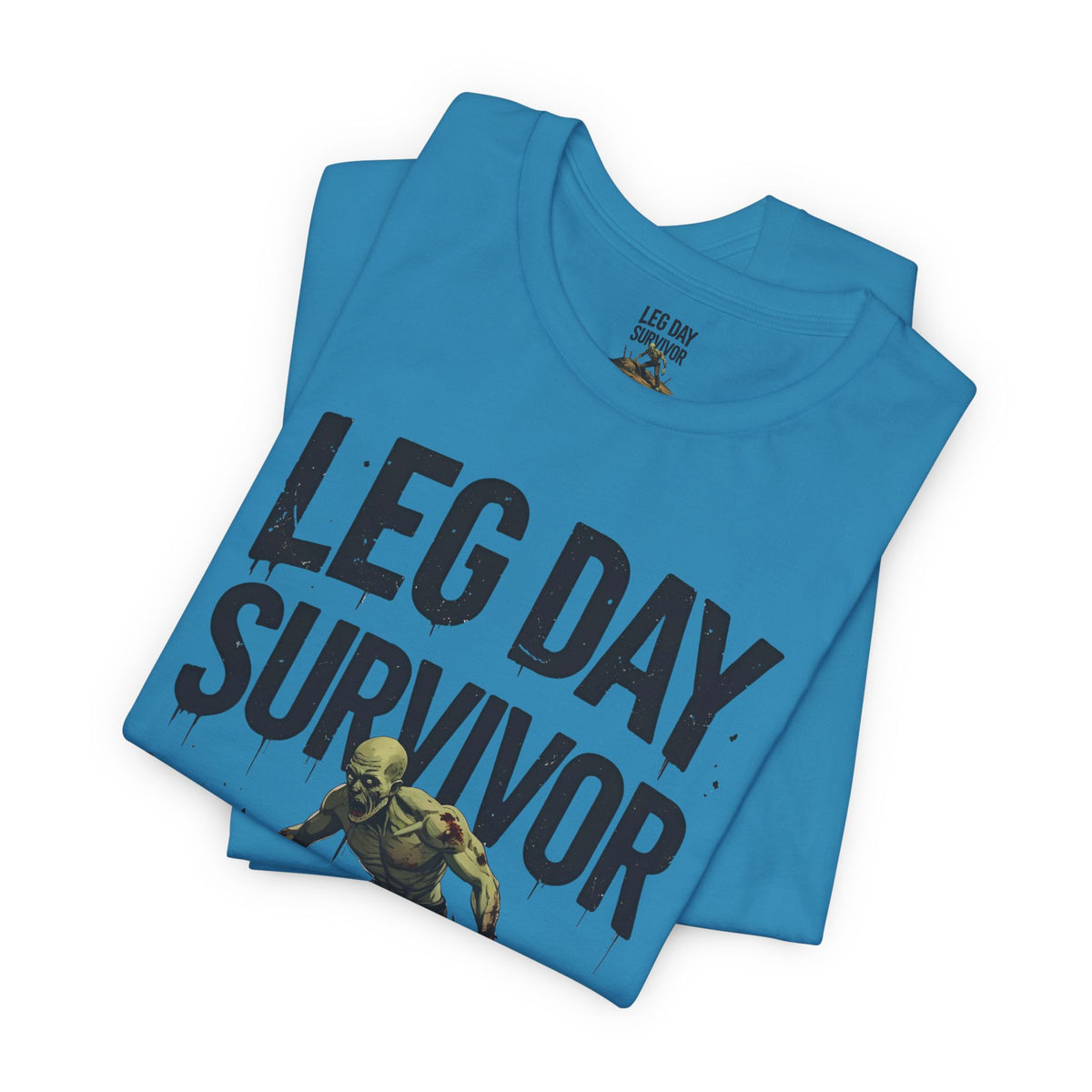 Leg Day Survivor Tee - Fitness Shirt - Workout Apparel - Gym Gift - Unisex Graphic Tee - Funny T-shirt
