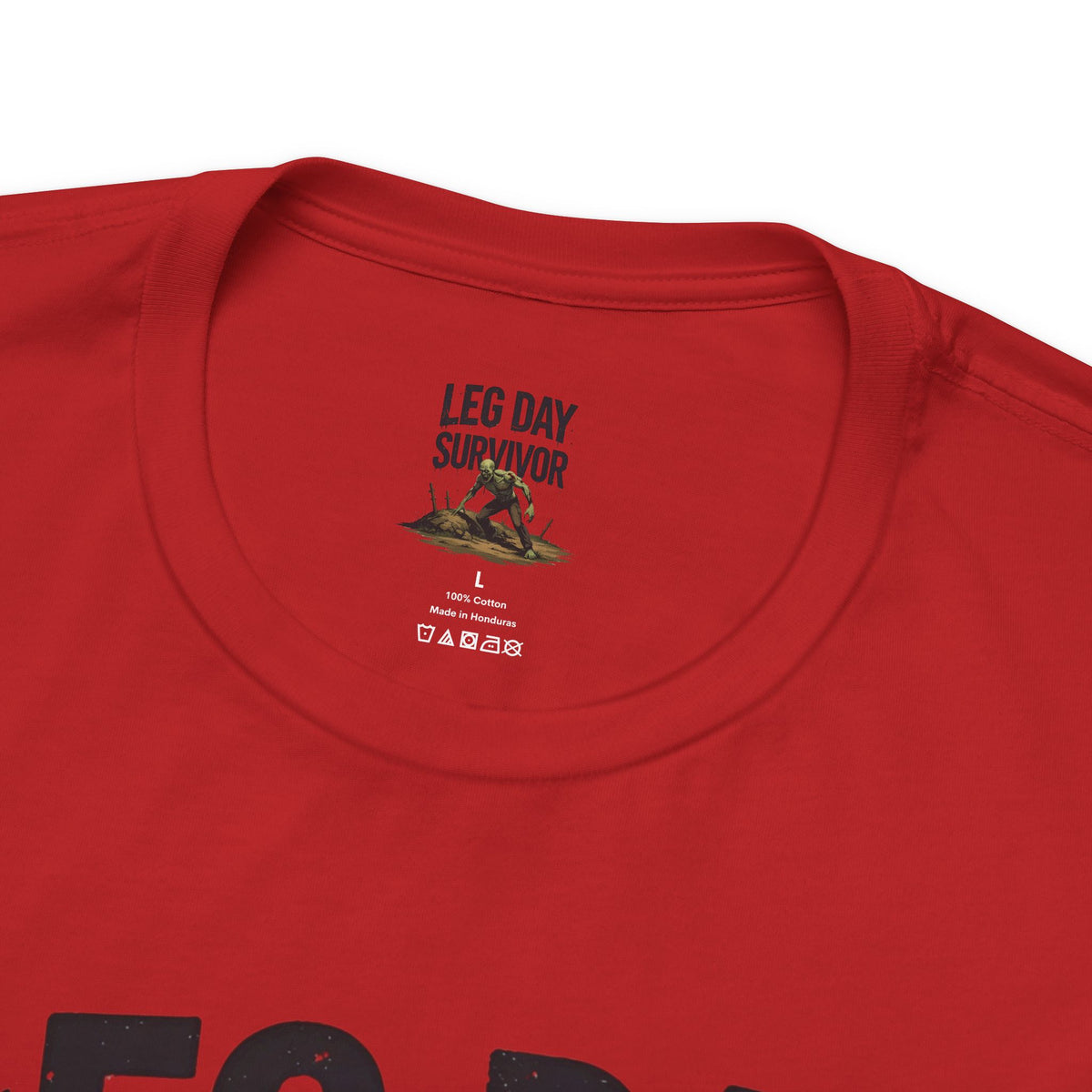 Leg Day Survivor Tee - Fitness Shirt - Workout Apparel - Gym Gift - Unisex Graphic Tee - Funny T-shirt