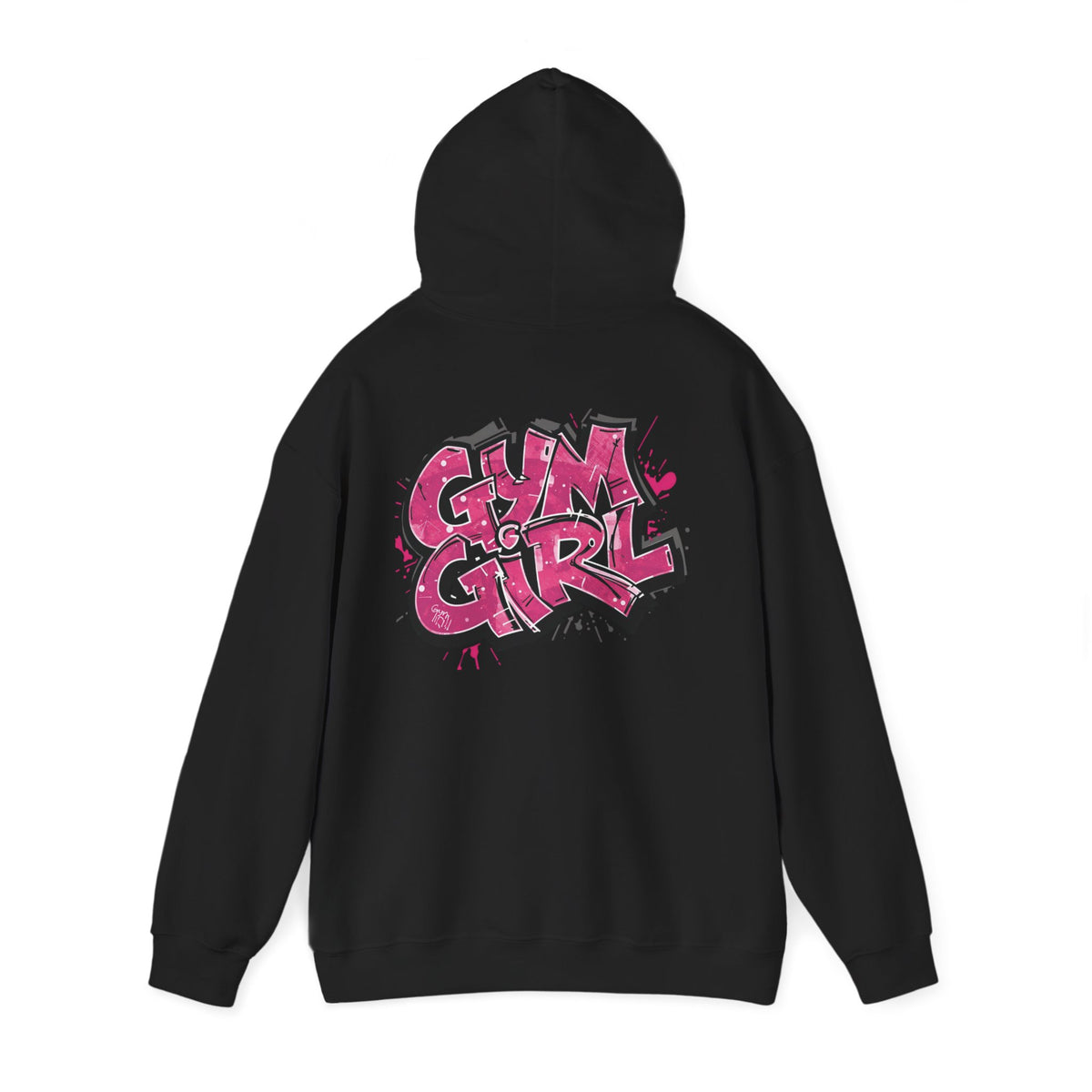 Stylish Gym Girl Print Hoodie - Women's Fitness Sweatshirt - Athletic Pullover - S-5XL