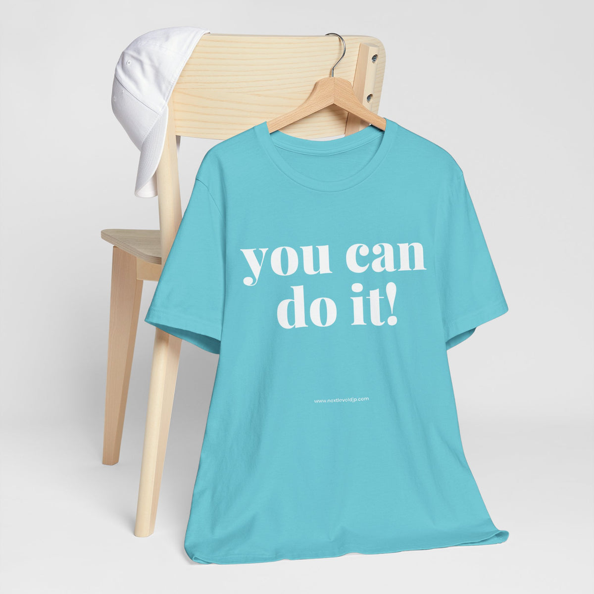 You Can Do It! Motivational T-Shirt - Inspirational Fitness Tee - Unisex XS-4XL